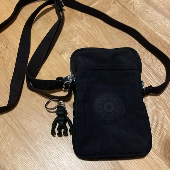 Kipling mini crossbody in black - Picture 1 of 3